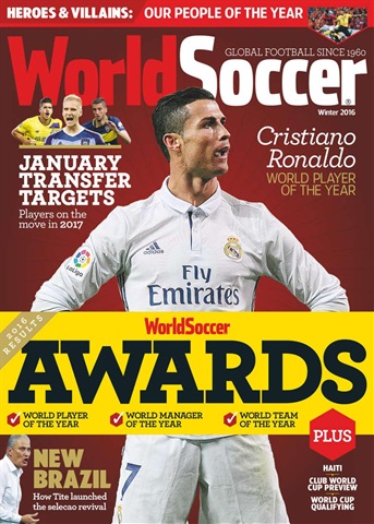 World Soccer issue Winter 2016