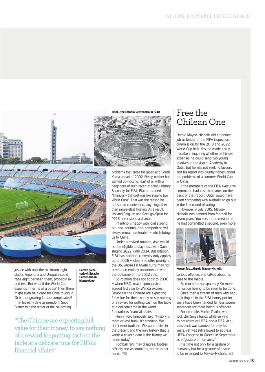 World Soccer Preview Pages