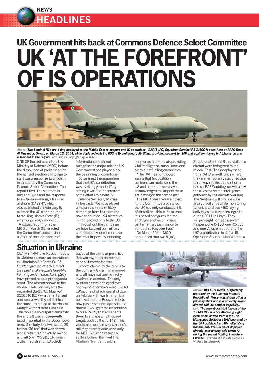 AirForces Monthly Preview Pages