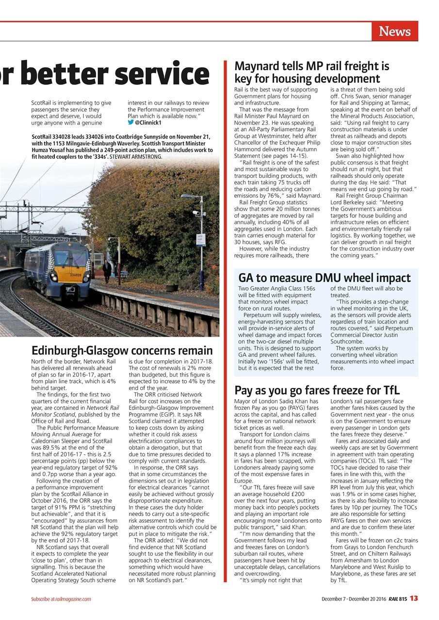 Rail Preview Pages