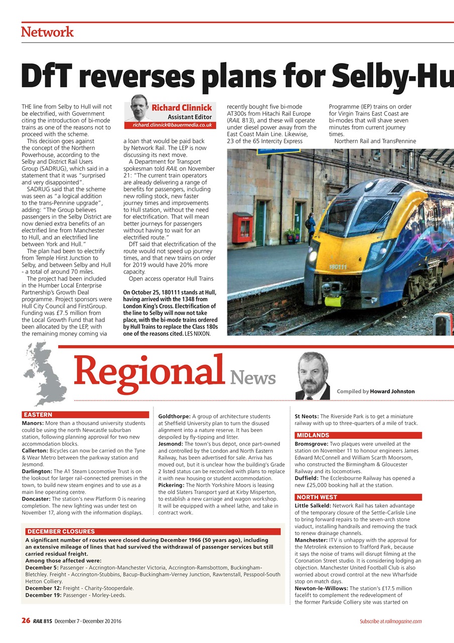 Rail Preview Pages