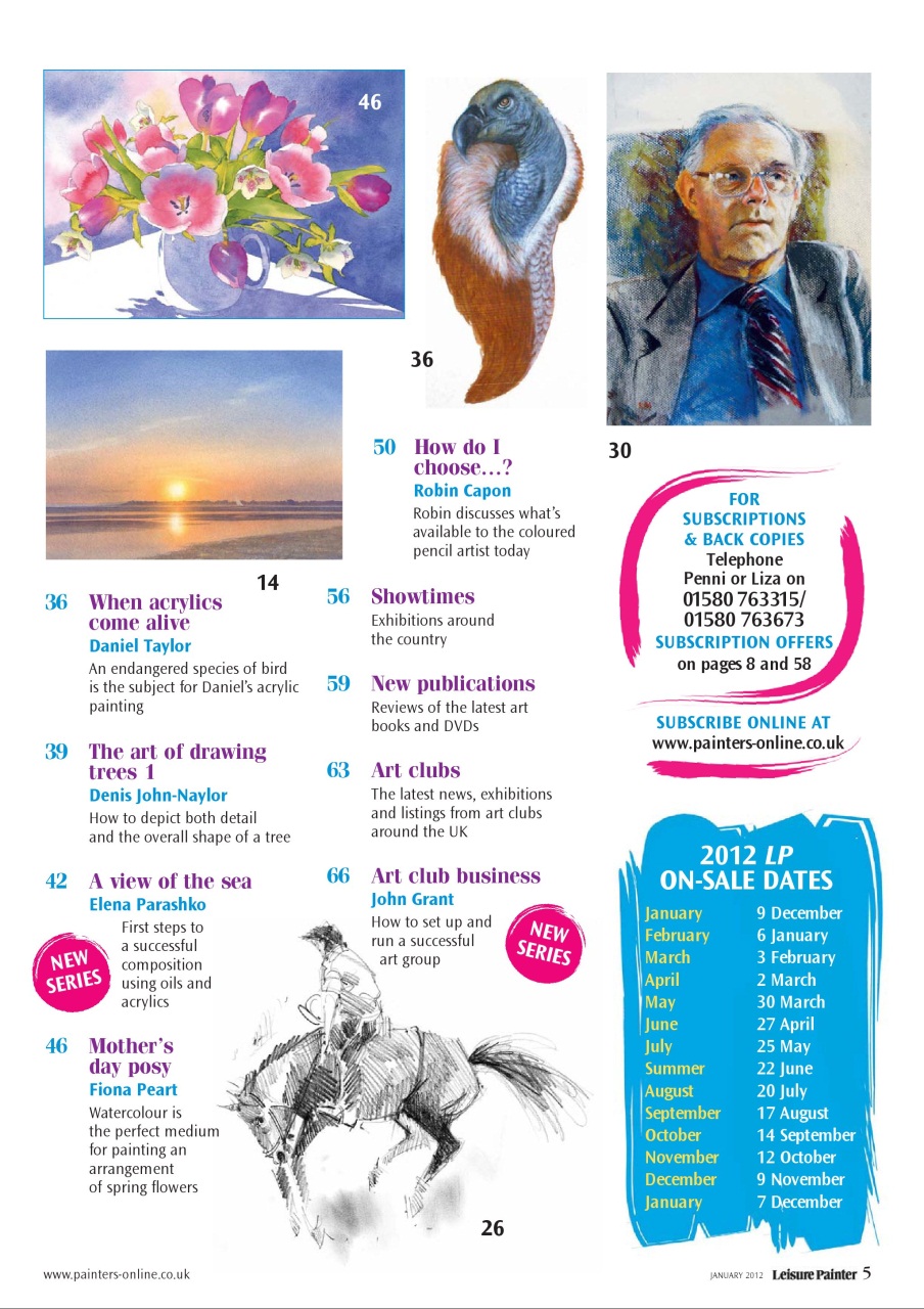 Leisure Painter & The Artist Preview Pages