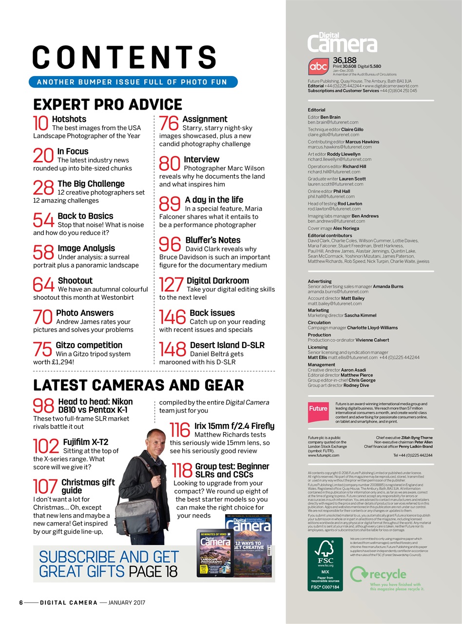 Digital Camera Magazine Preview Pages