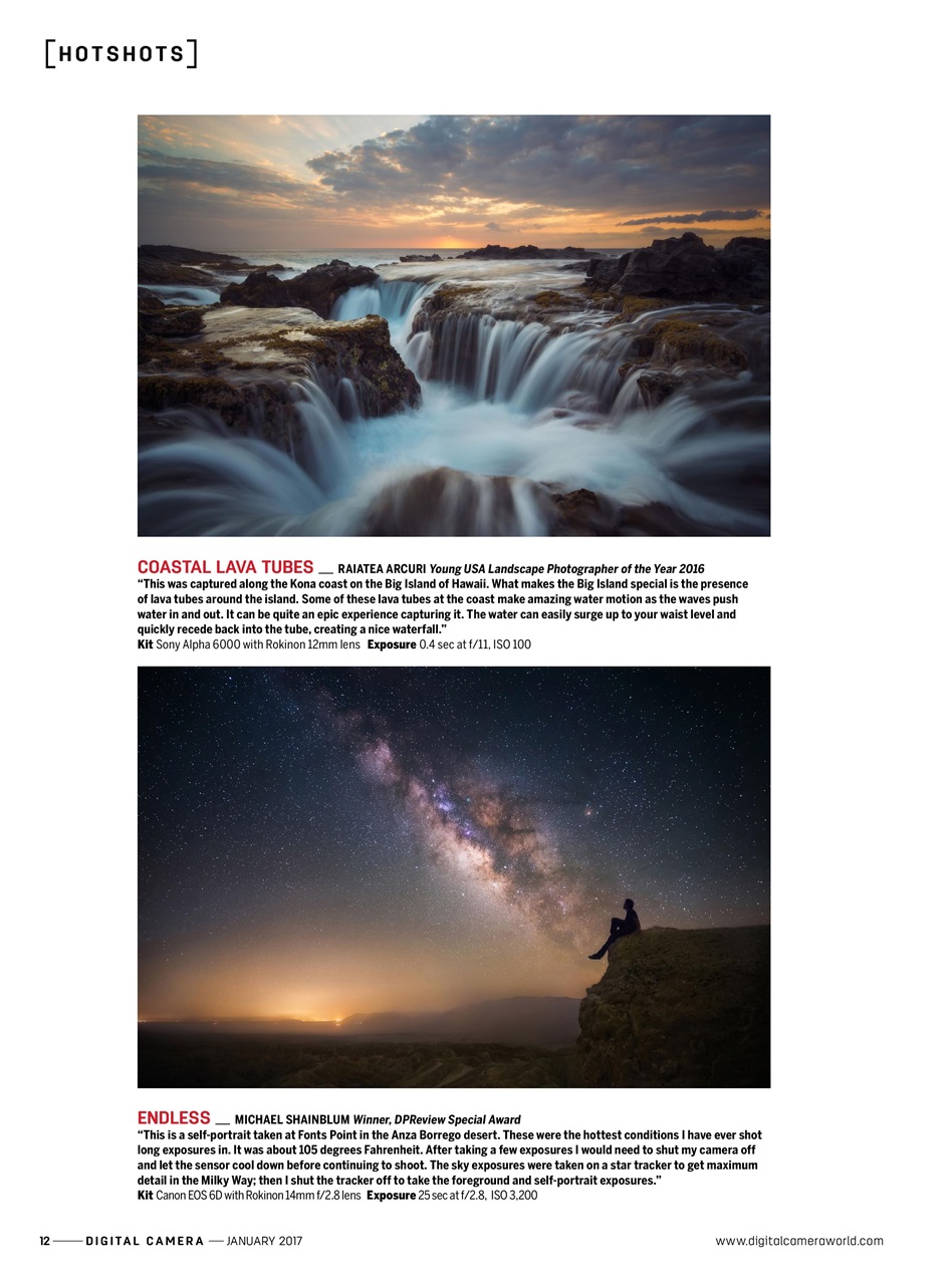 Digital Camera Magazine Preview Pages