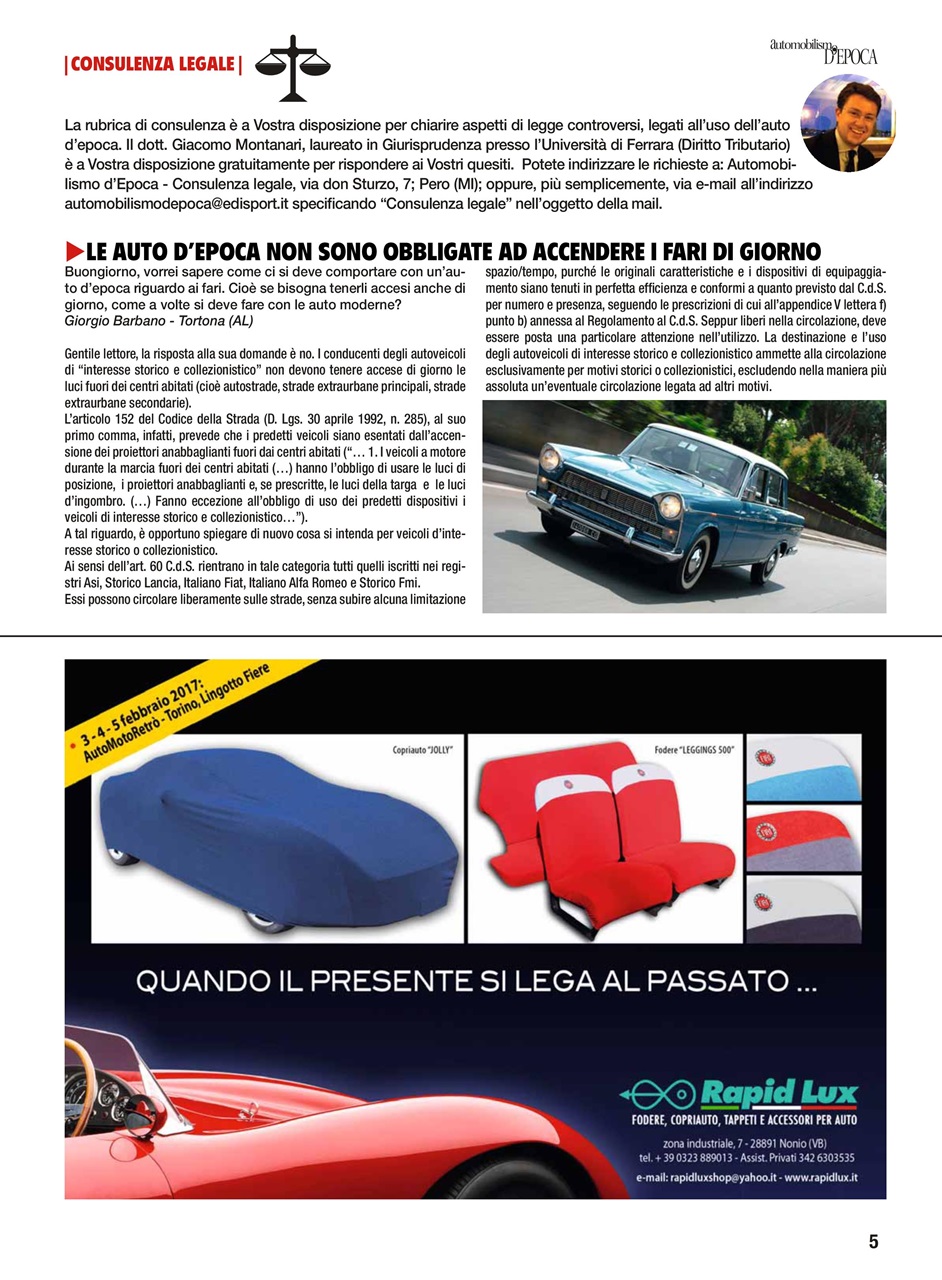 Automobilismo d'Epoca Preview Pages