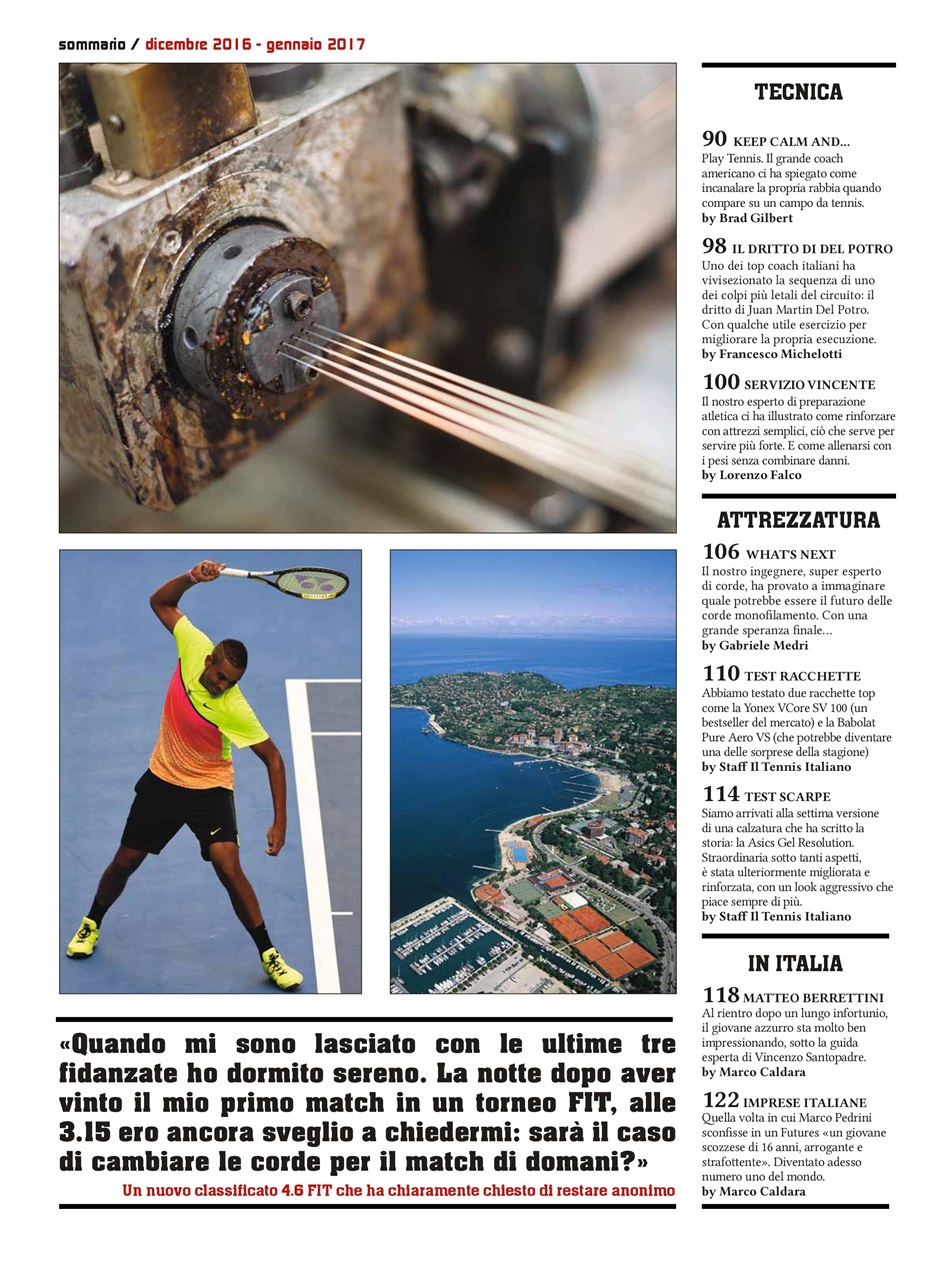 Il Tennis Italiano Preview Pages
