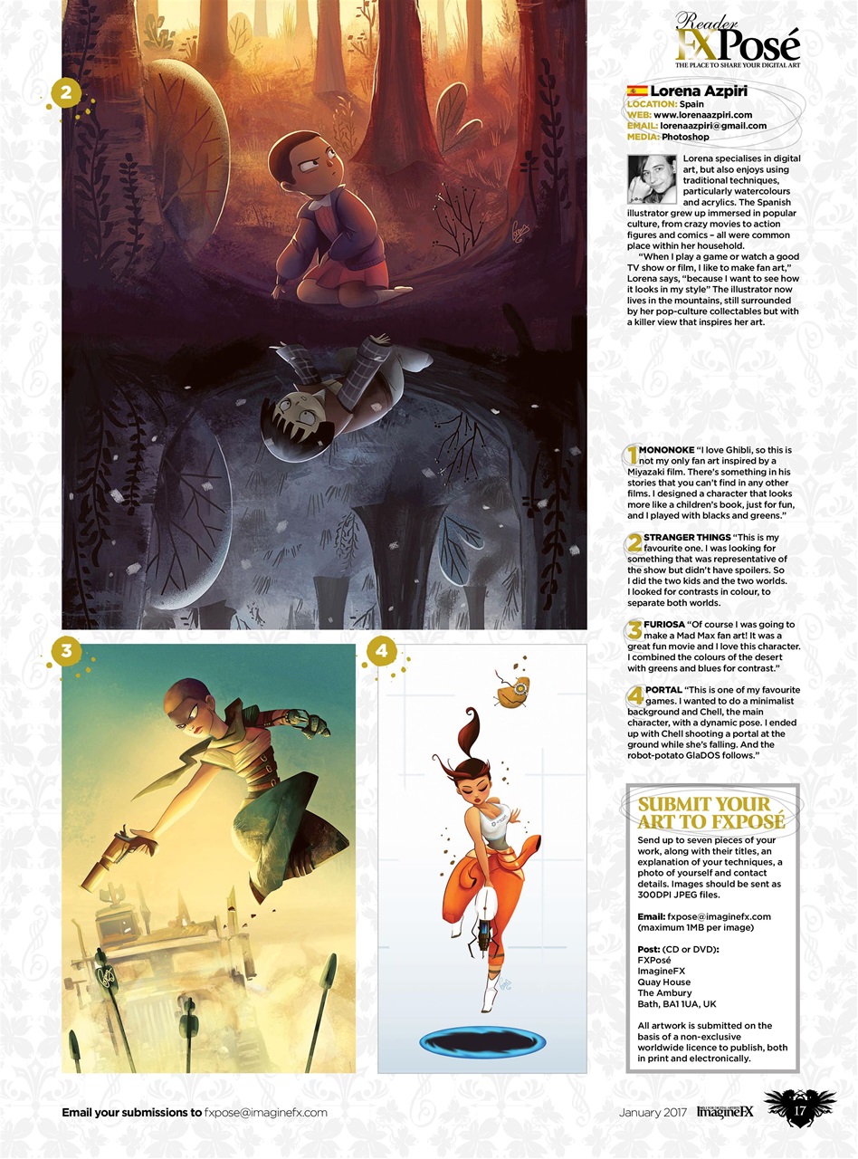 ImagineFX Preview Pages