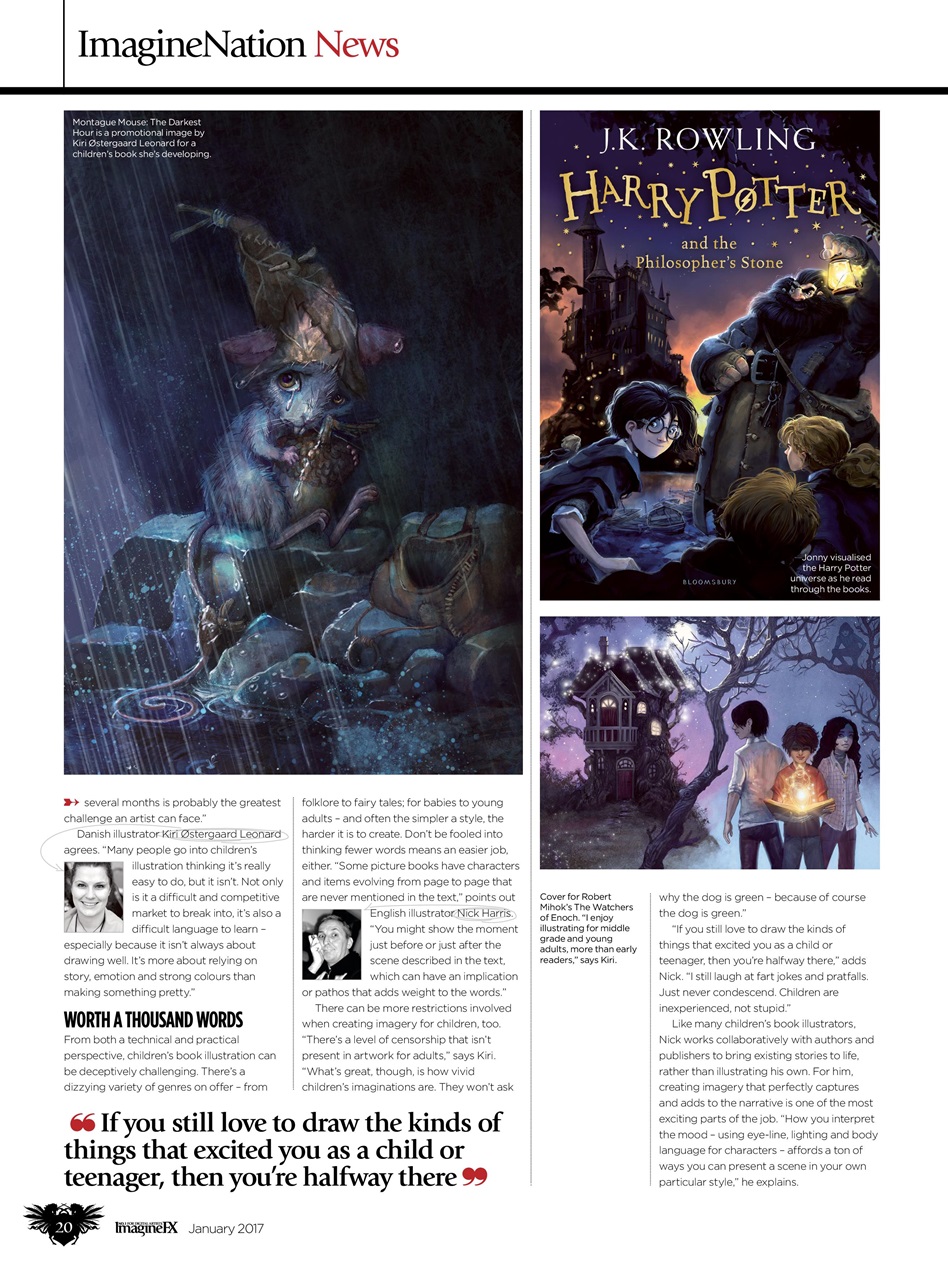 ImagineFX Preview Pages