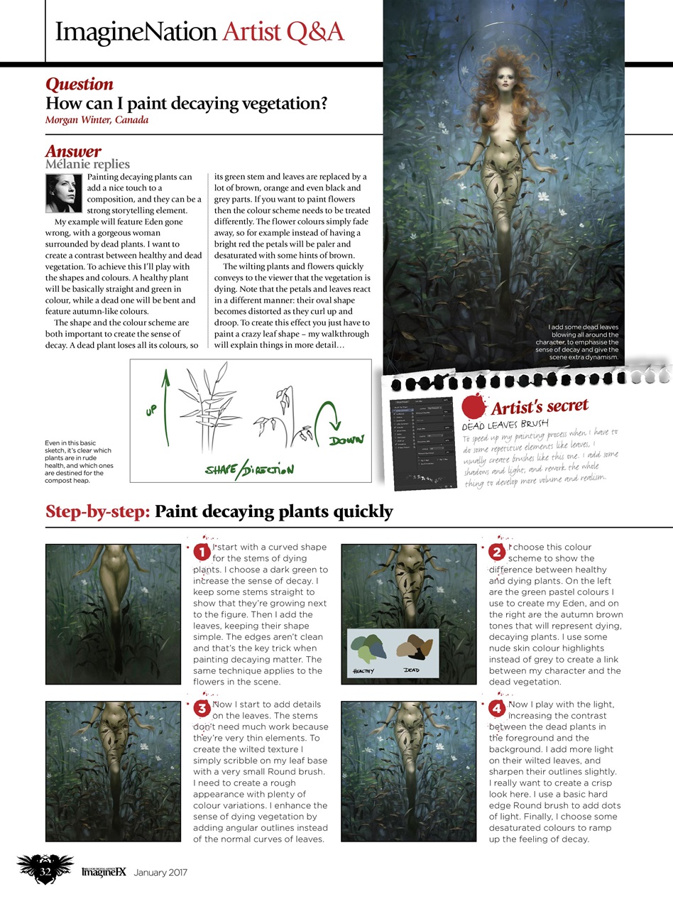 ImagineFX Preview Pages