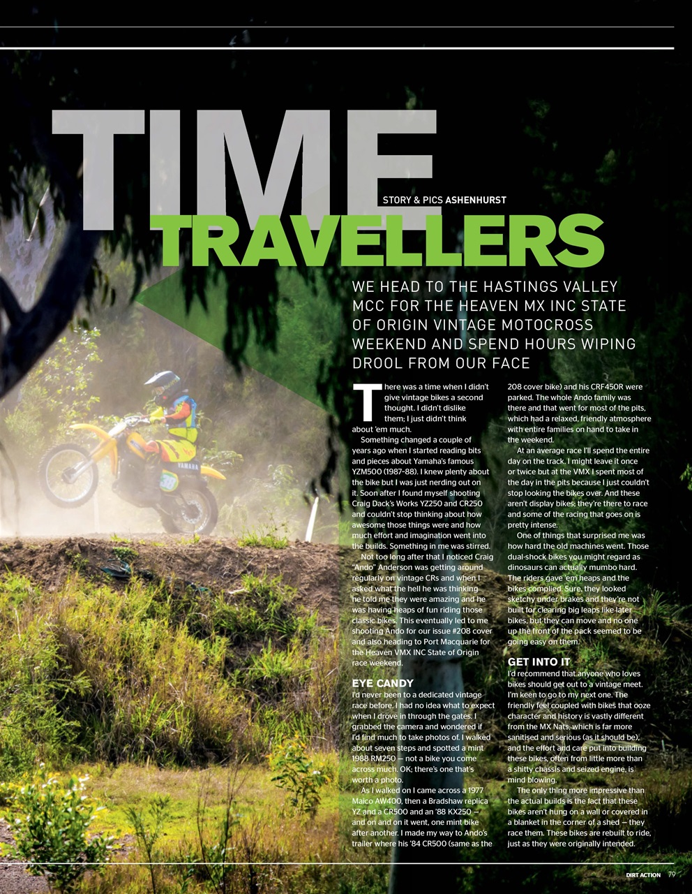 Dirt Action Preview Pages