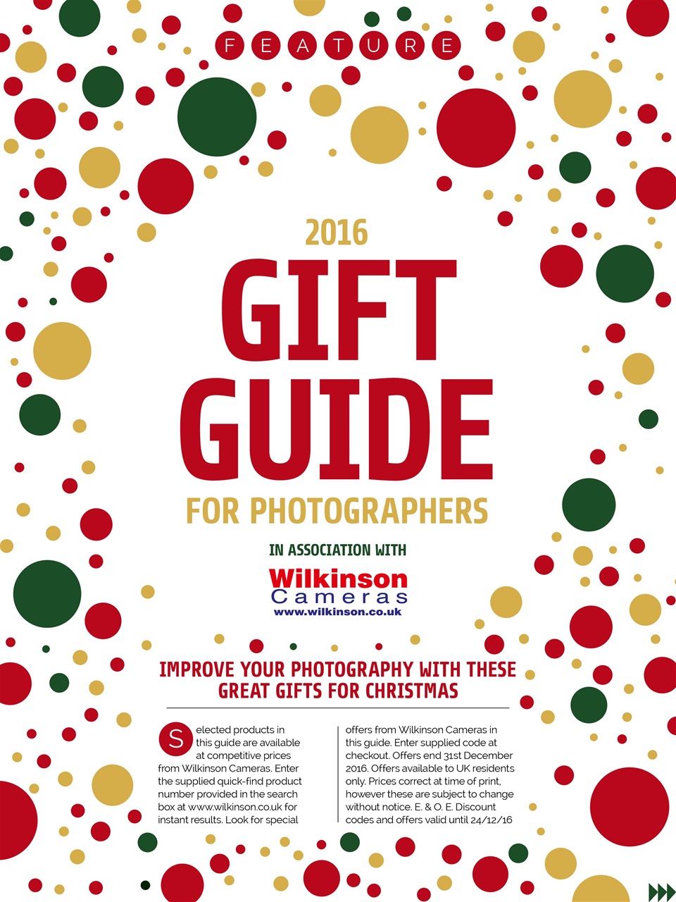 Photography Week Preview Pages