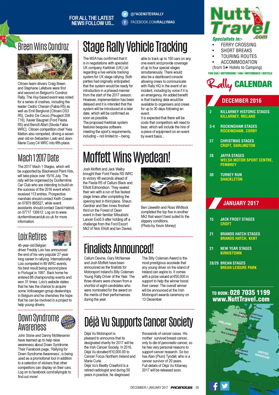 Pacenotes Rally magazine Preview Pages