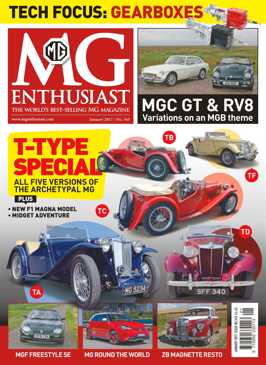 MG Enthusiast Preview Pages