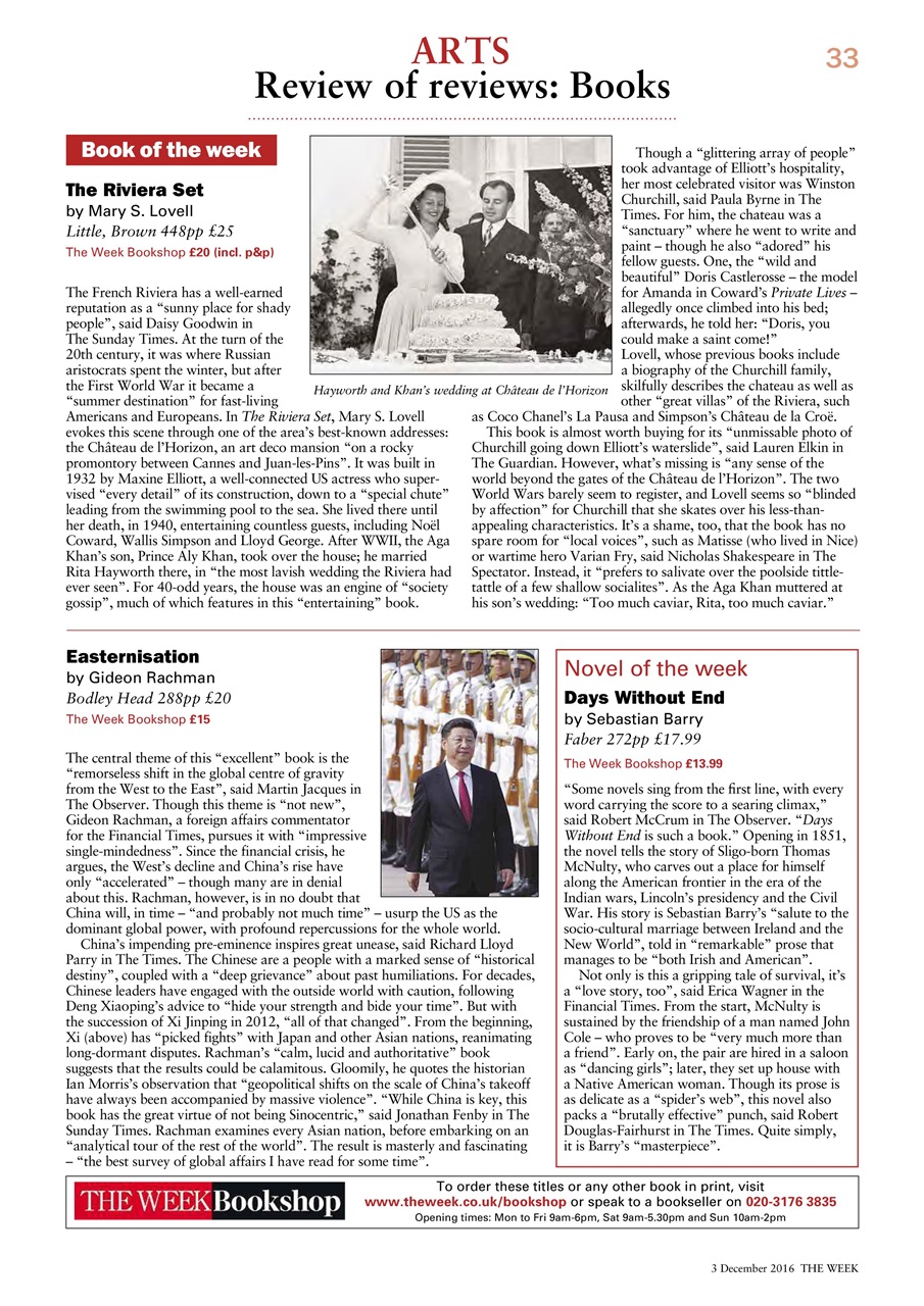 The Week Preview Pages