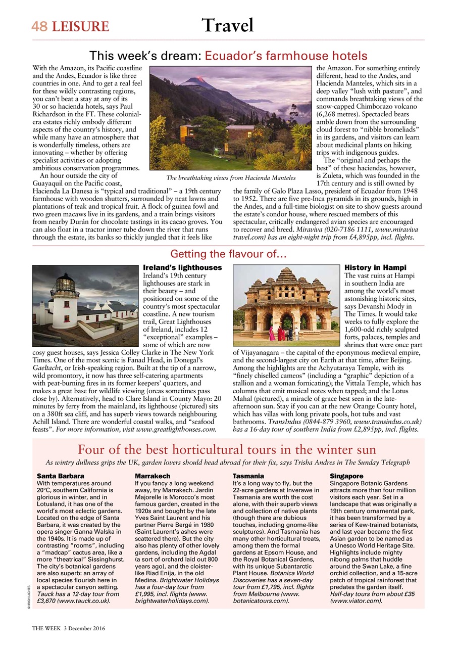 The Week Preview Pages