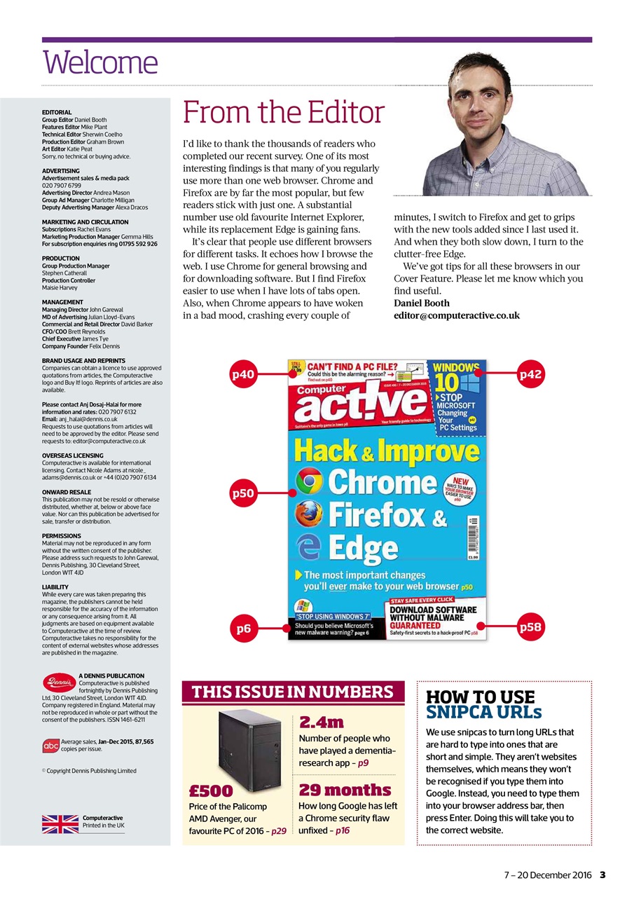 Computer Active Preview Pages