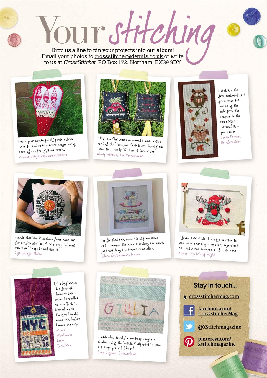 CrossStitcher Preview Pages