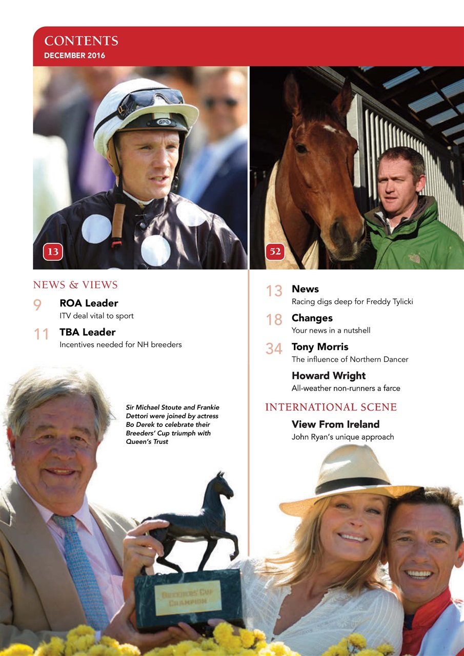 The Owner Breeder Preview Pages