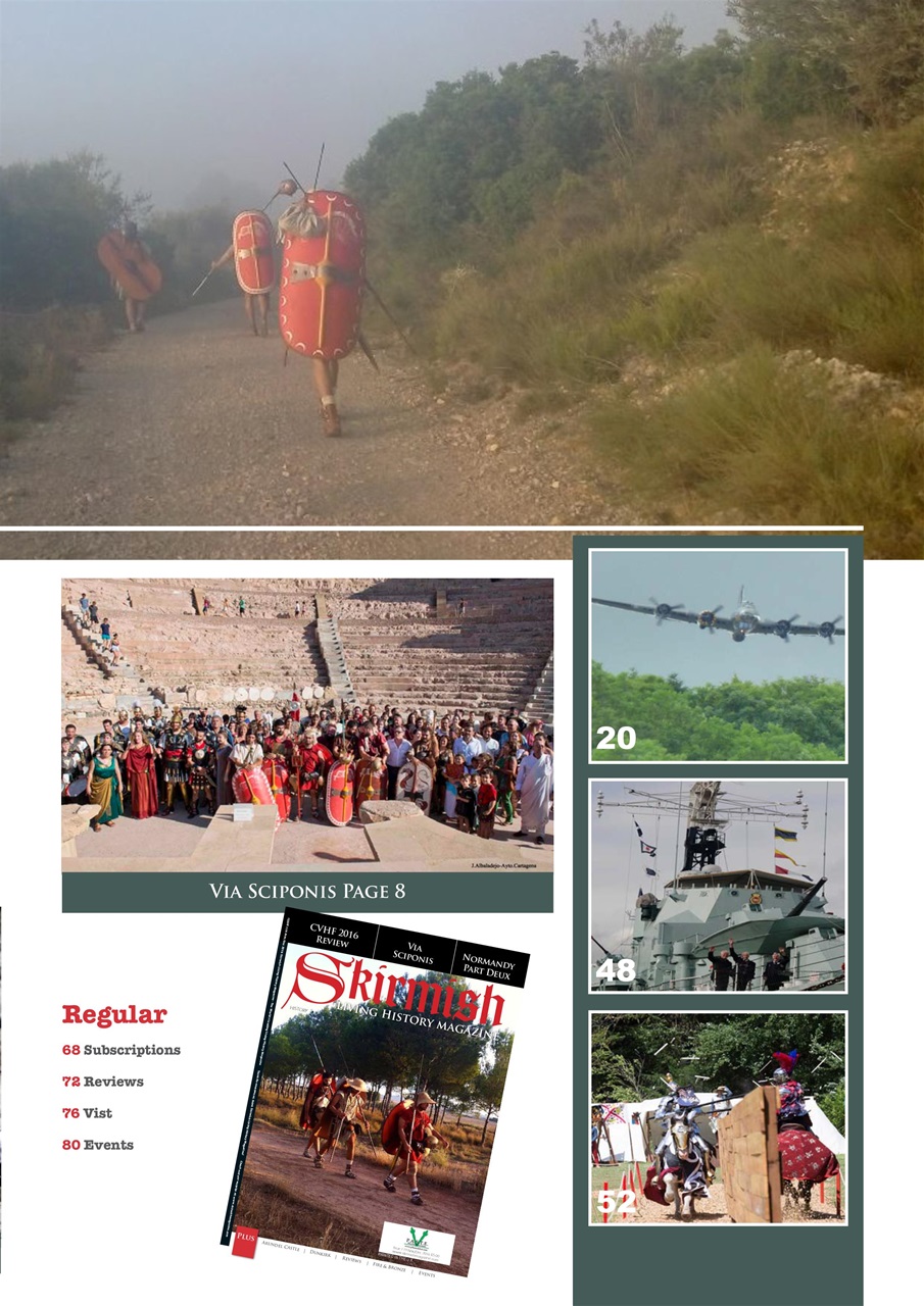 Skirmish Living History Preview Pages