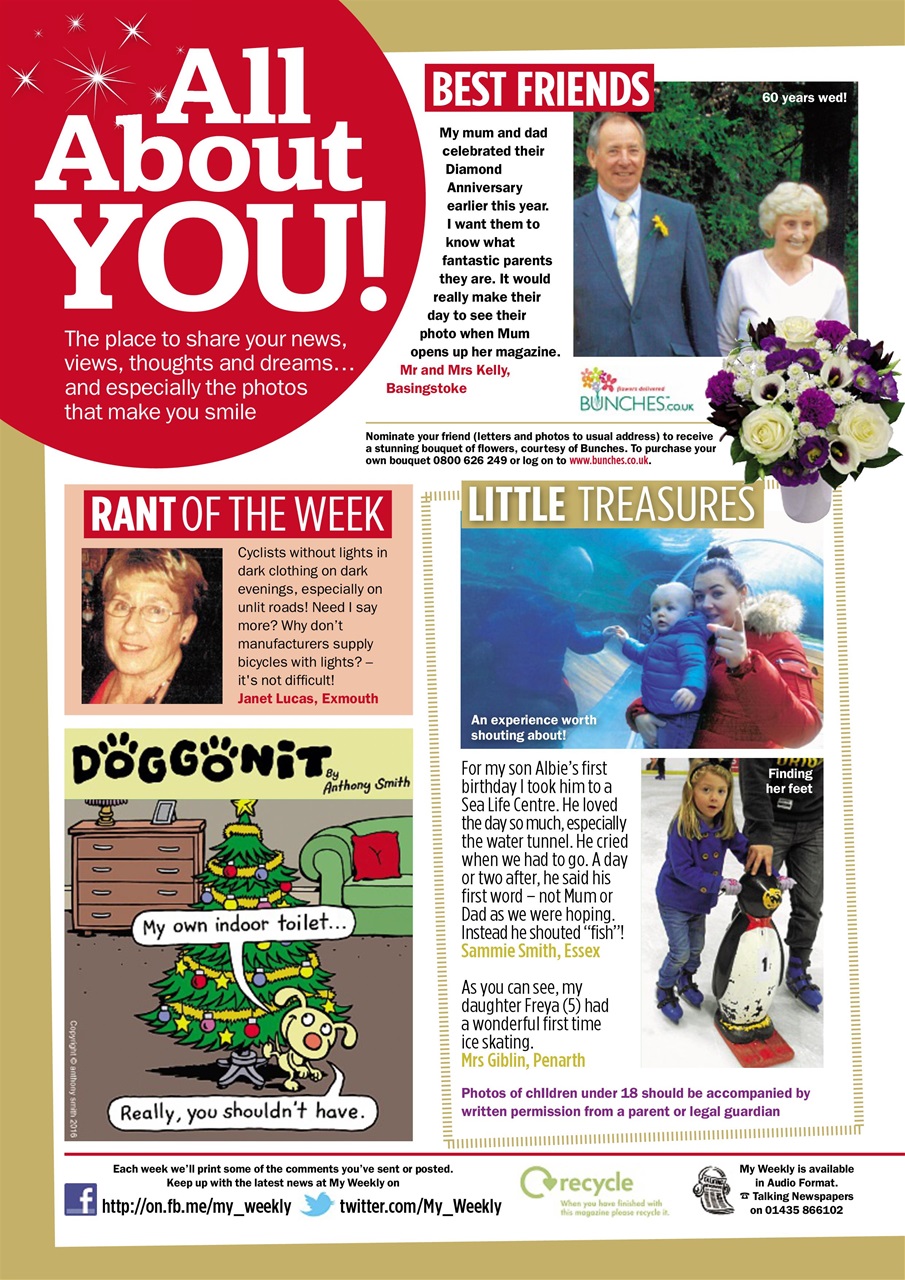 My Weekly Preview Pages