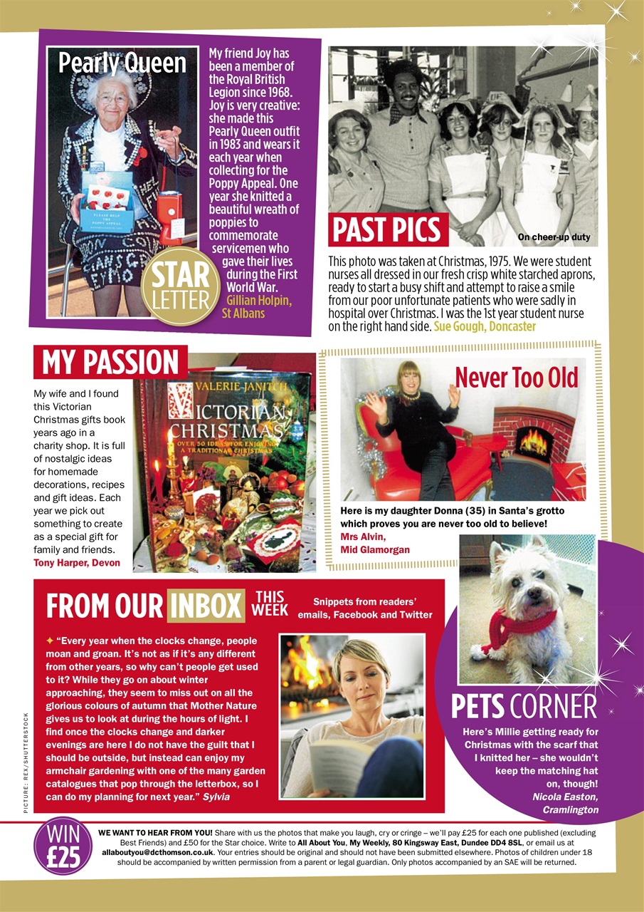 My Weekly Preview Pages