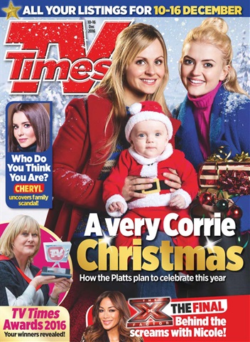 TV Times issue 10th December 2016
