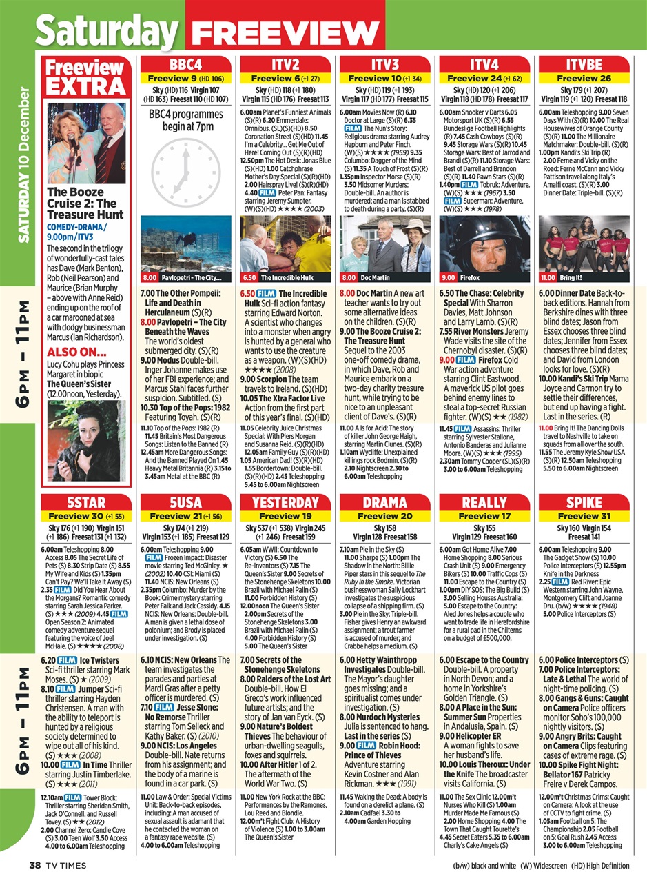 TV Times Preview Pages