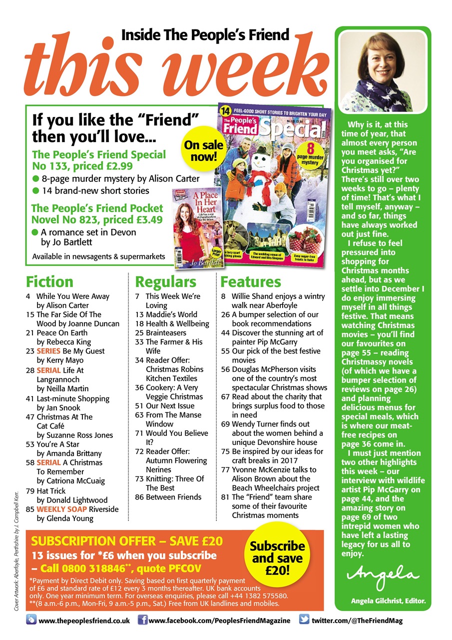 The People’s Friend Preview Pages