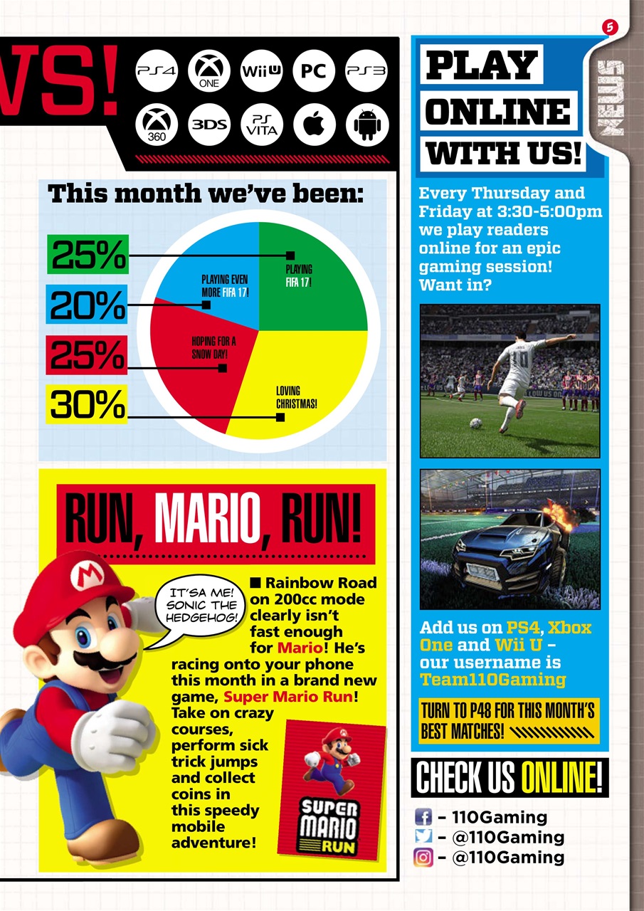 110% Gaming Preview Pages