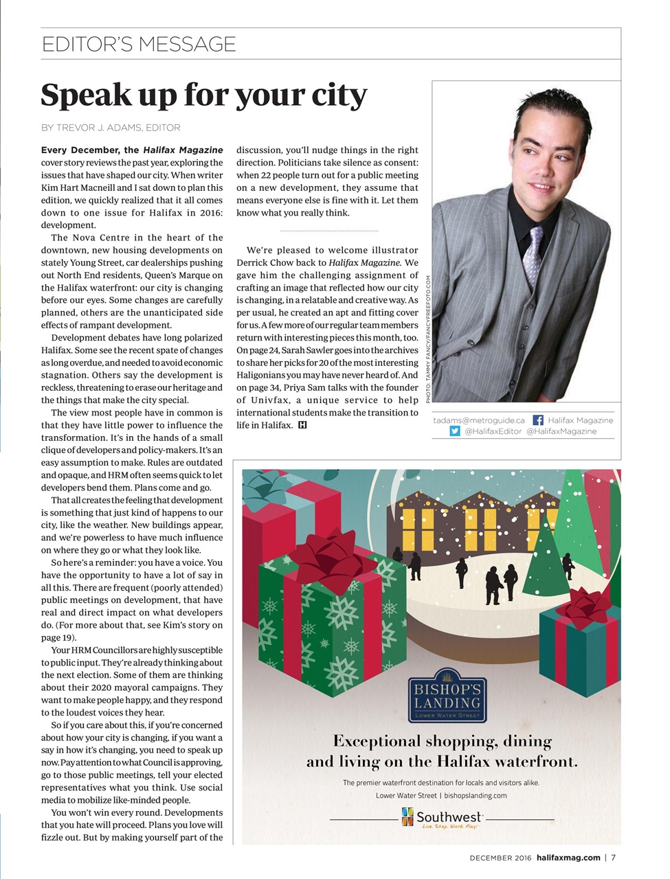 Halifax Magazine Preview Pages