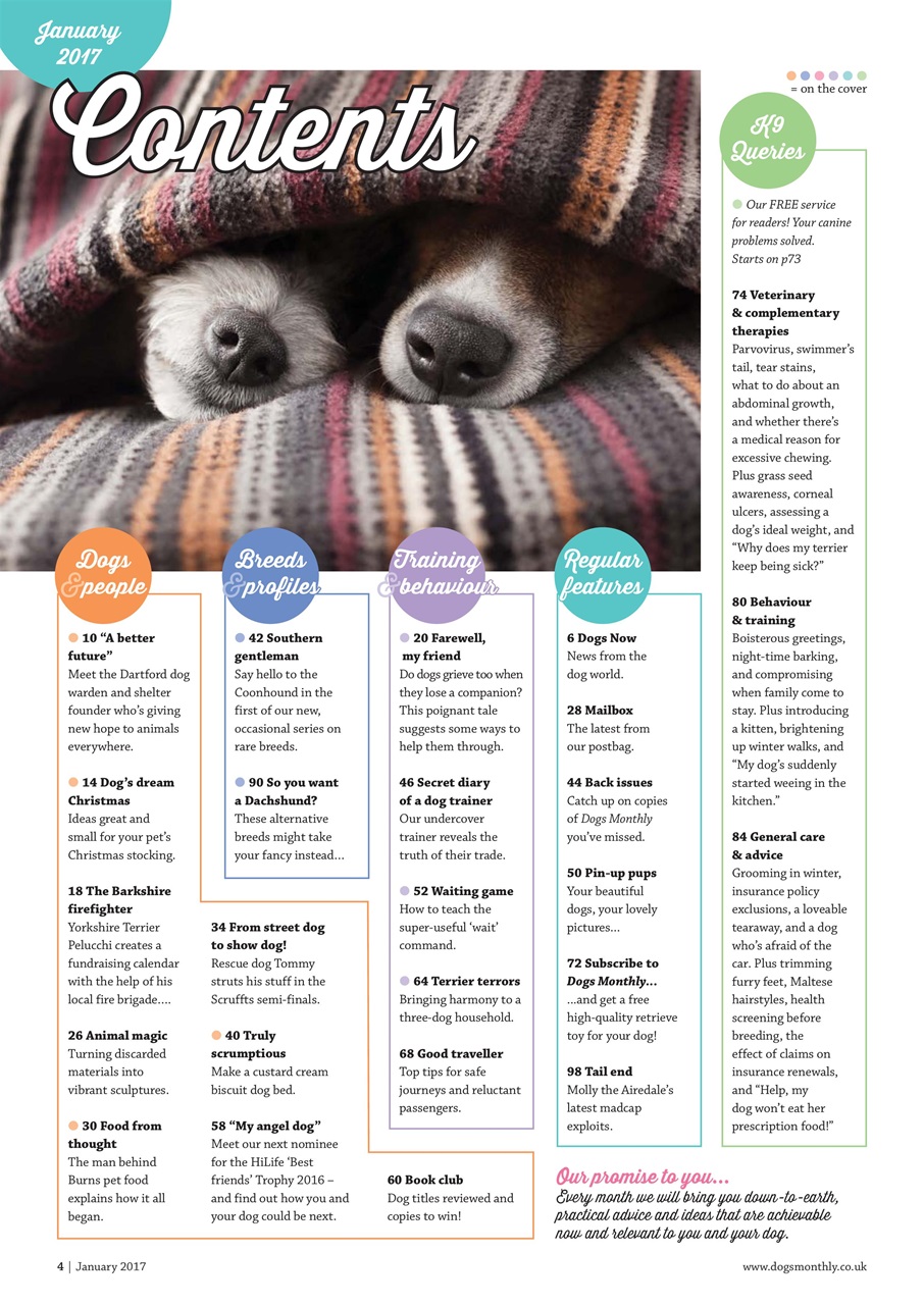 Dogs Monthly Preview Pages