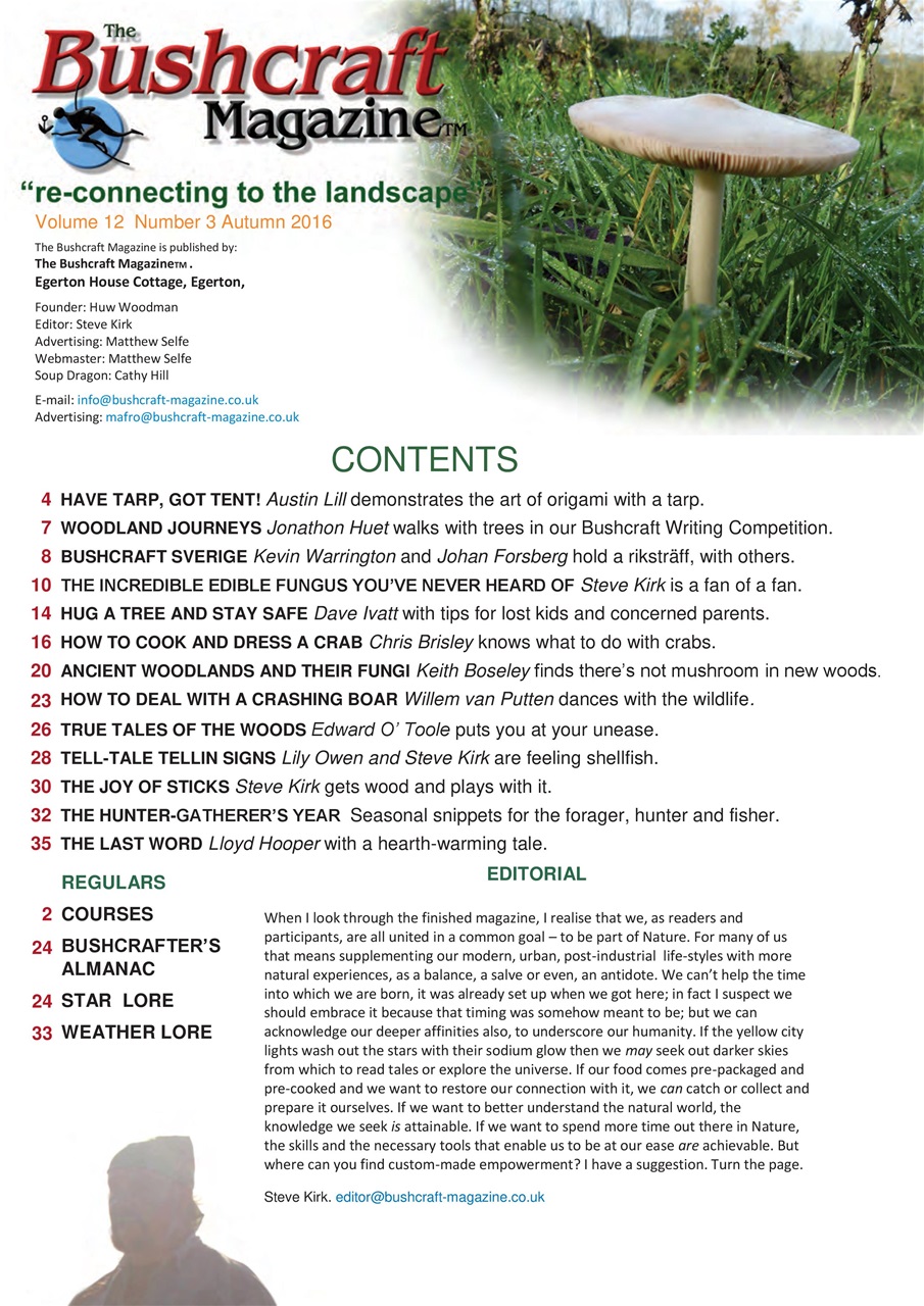 Bushcraft Magazine Preview Pages
