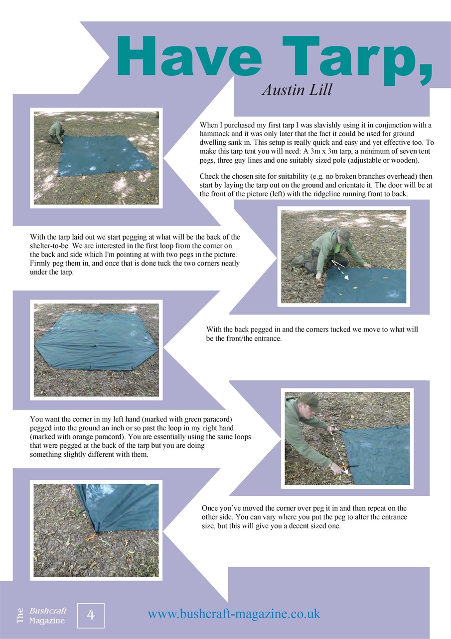 Bushcraft Magazine Preview Pages