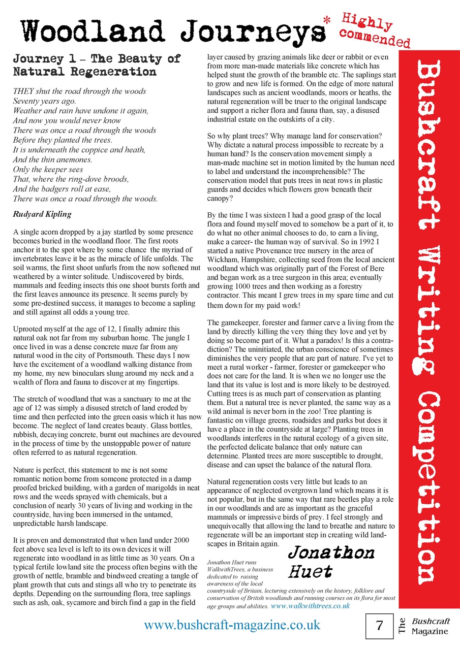 Bushcraft Magazine Preview Pages