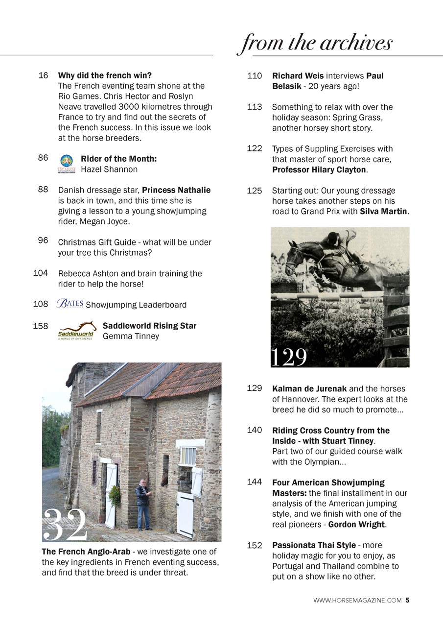 The Horse Magazine Preview Pages
