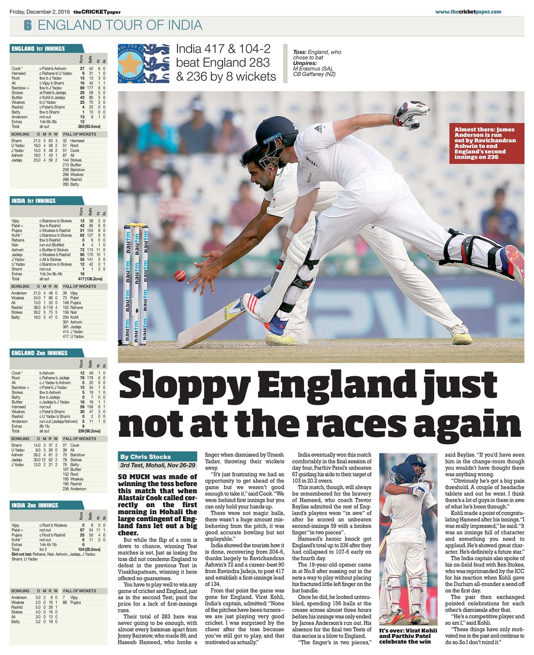 The Cricket Paper Preview Pages