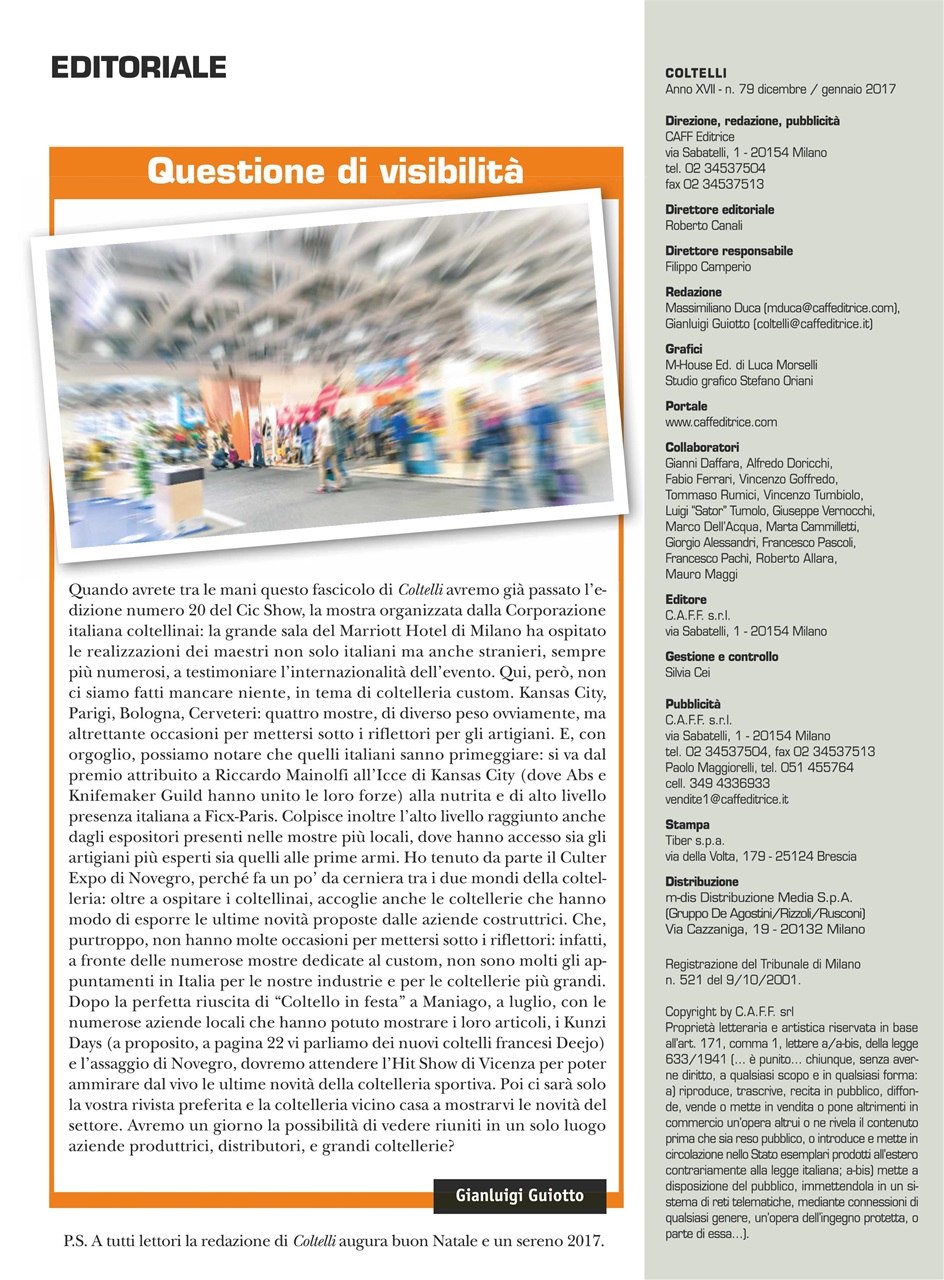 COLTELLI Preview Pages