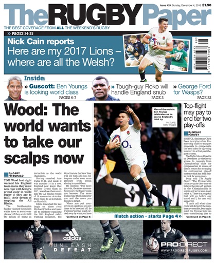 The Rugby Paper issue 