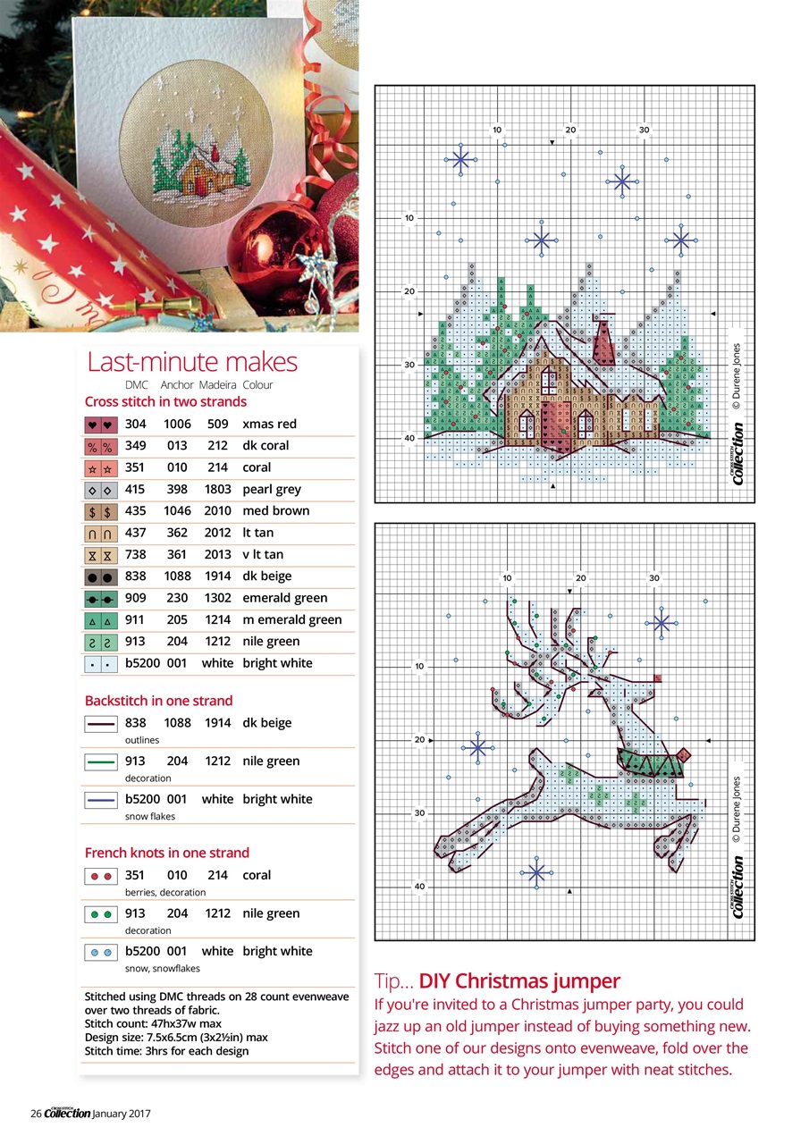 Cross Stitch Collection Preview Pages