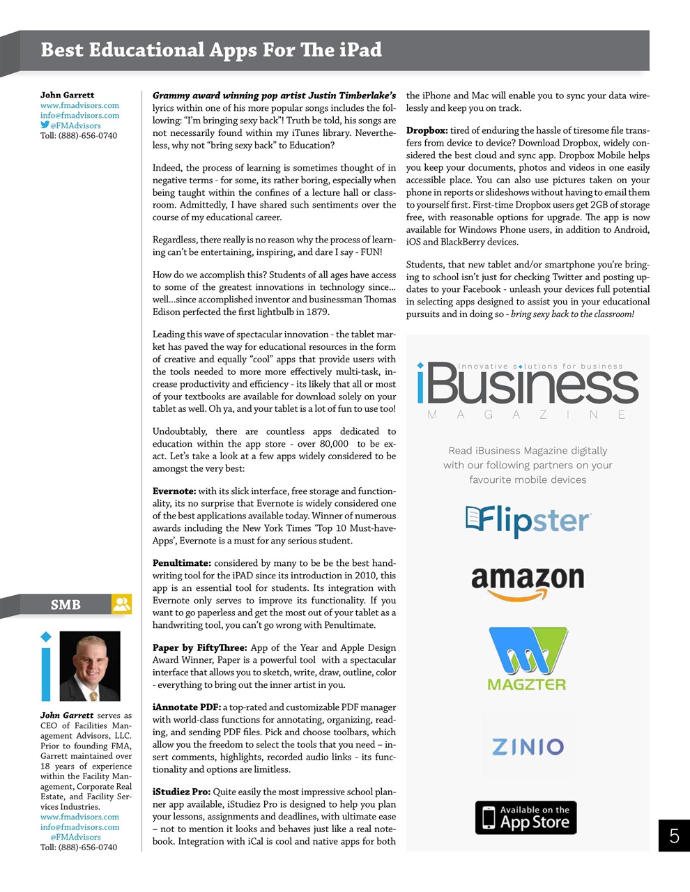 I.Business Preview Pages