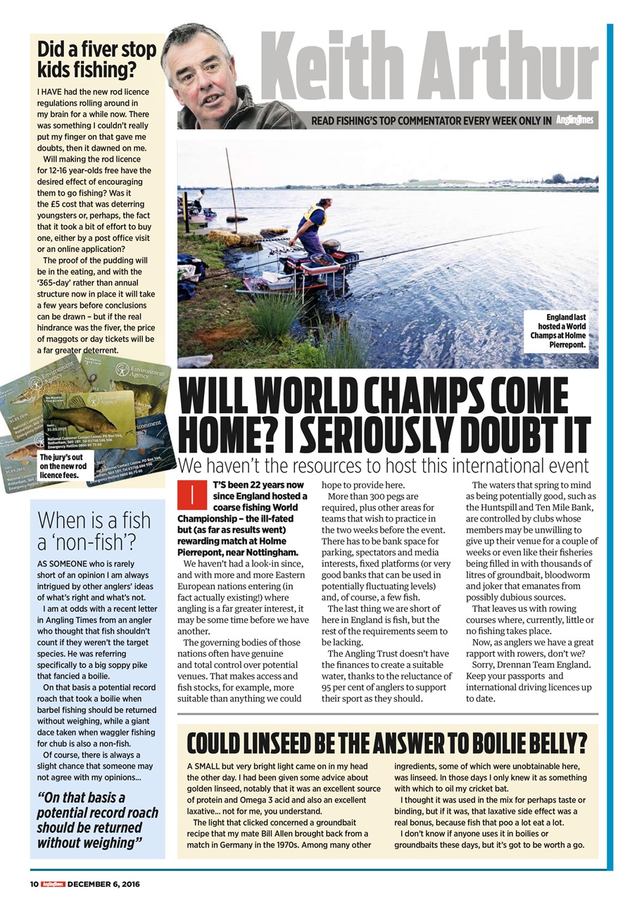 Angling Times Preview Pages