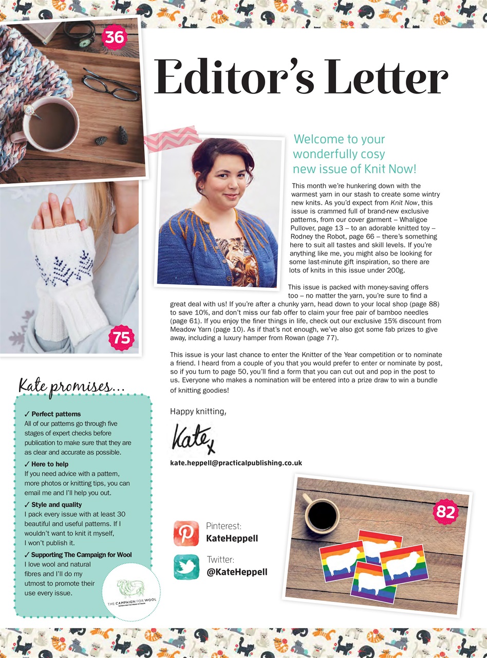 Knit Now Preview Pages
