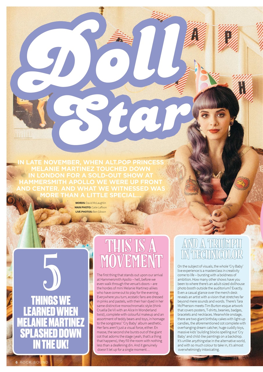 Rock Sound Magazine Preview Pages