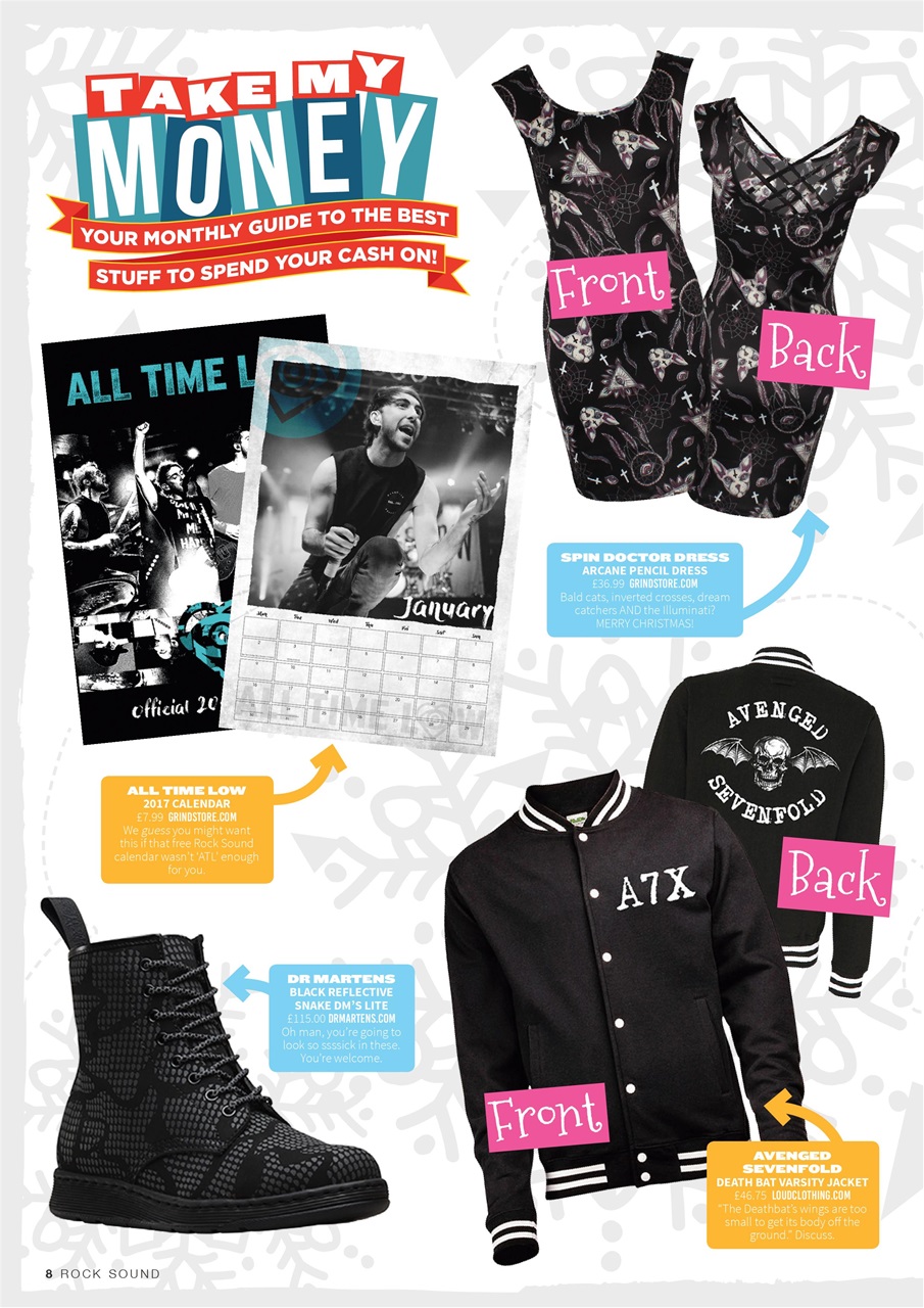 Rock Sound Magazine Preview Pages