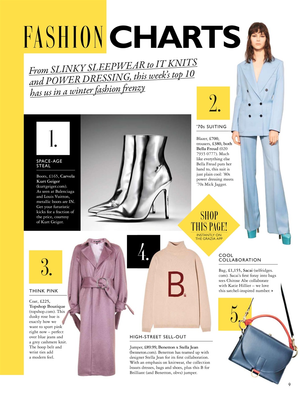 Grazia Preview Pages