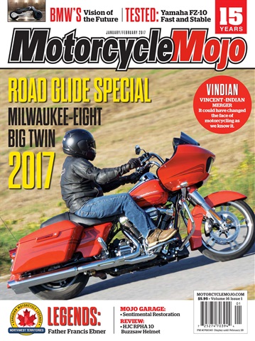 Motorcycle Mojo issue Jan/Feb 2017