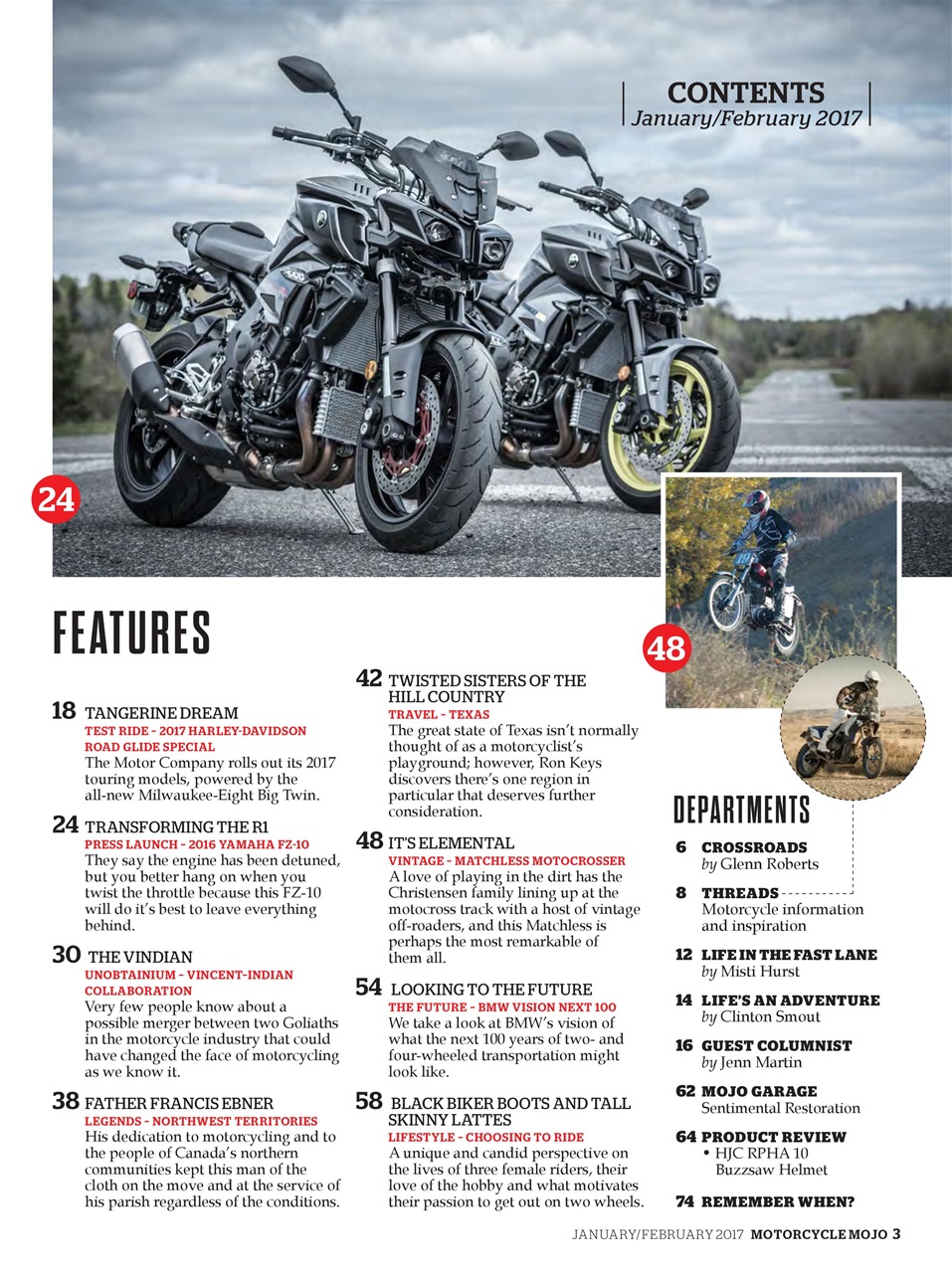 Motorcycle Mojo Preview Pages