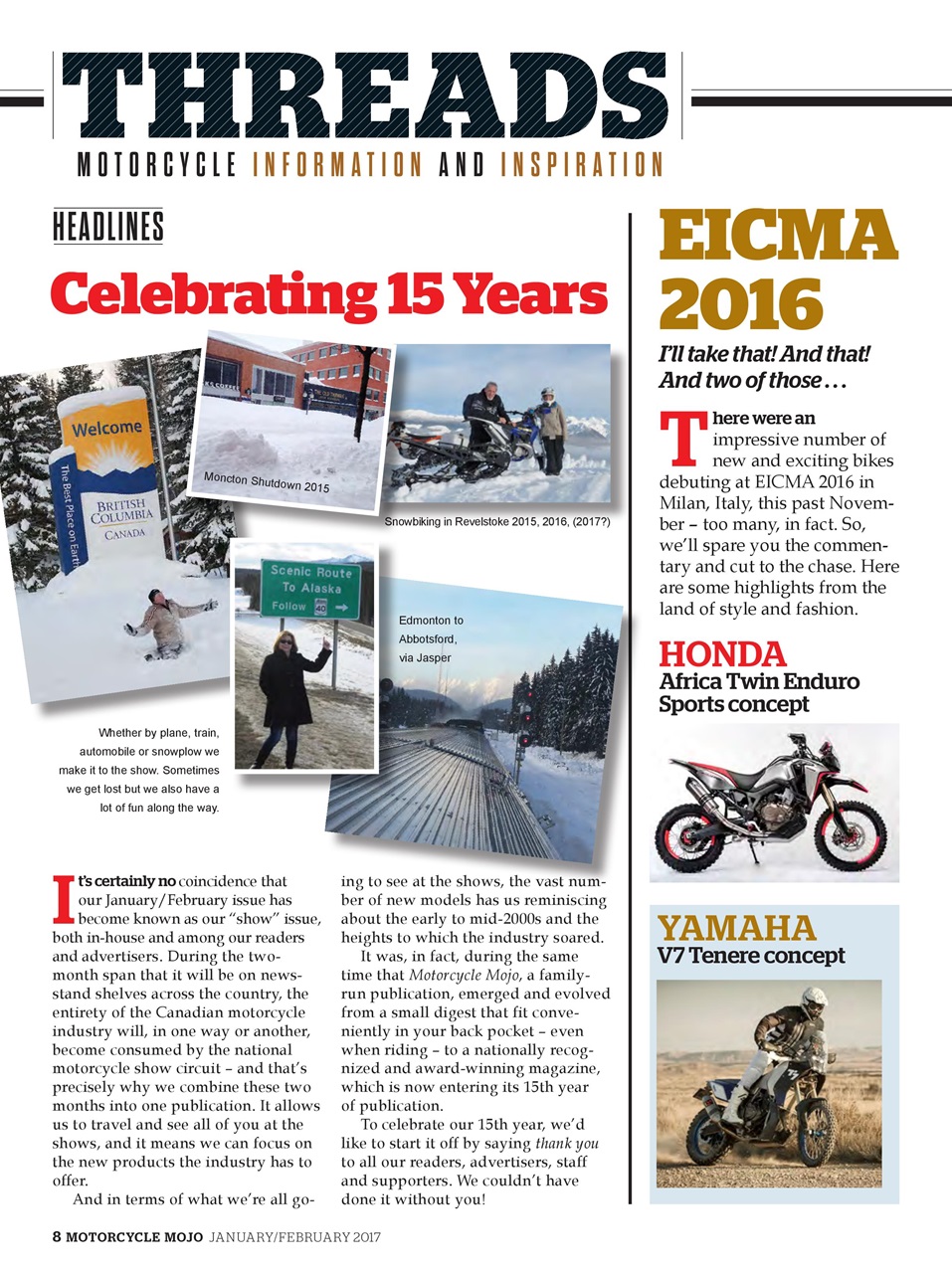 Motorcycle Mojo Preview Pages