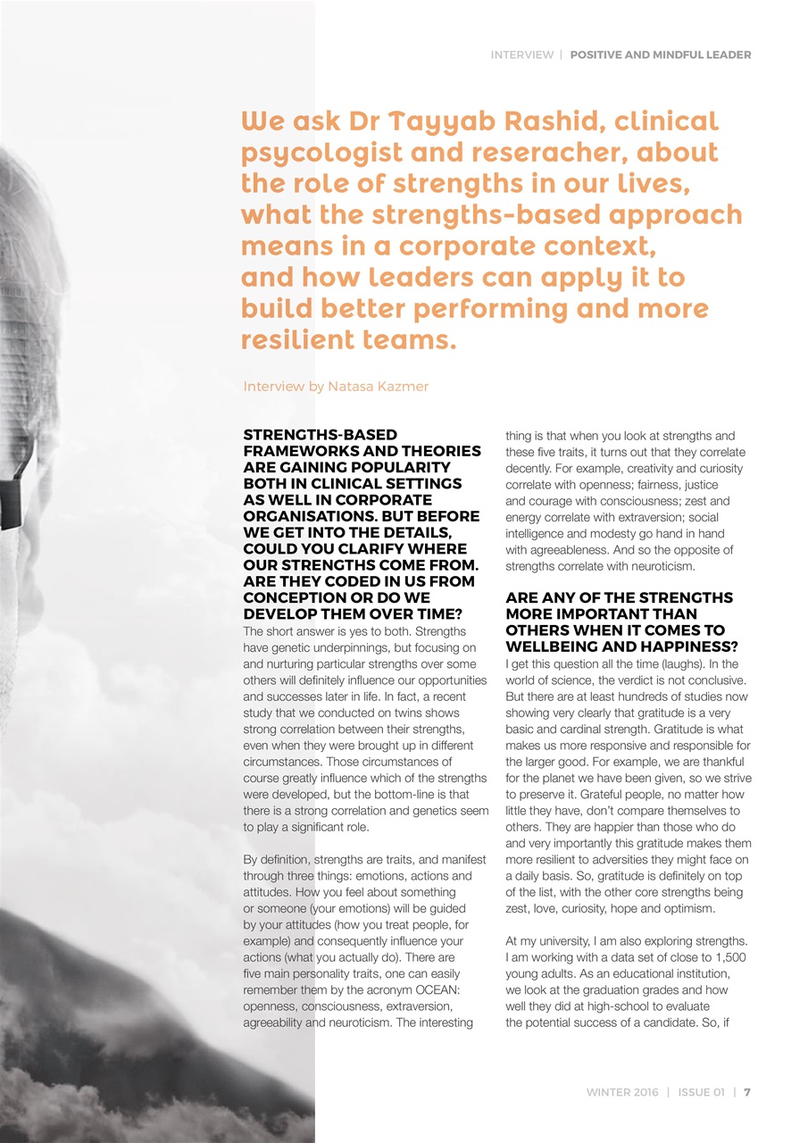 Positive & Mindful Leader Preview Pages
