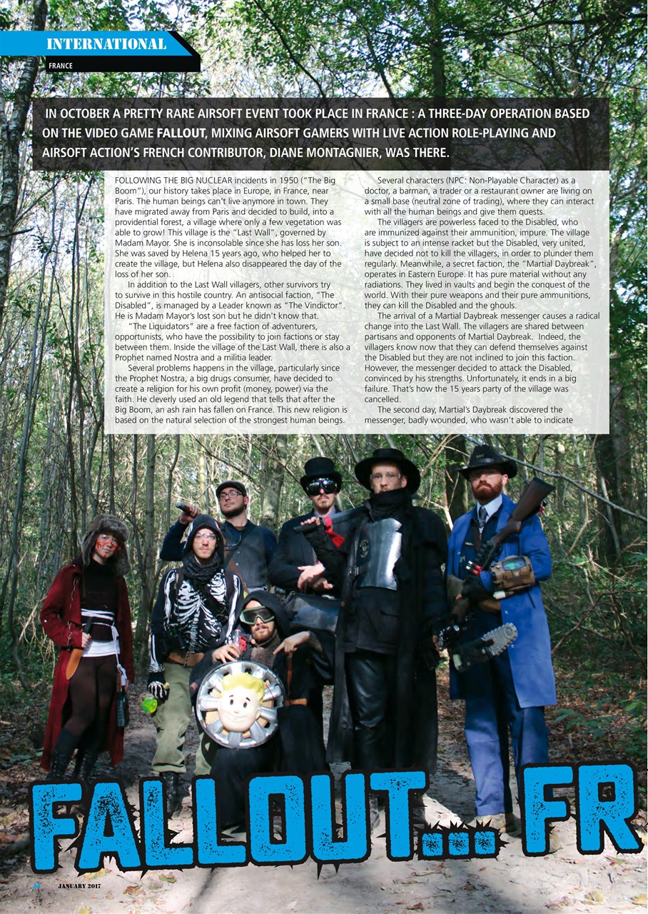 Airsoft Action Preview Pages